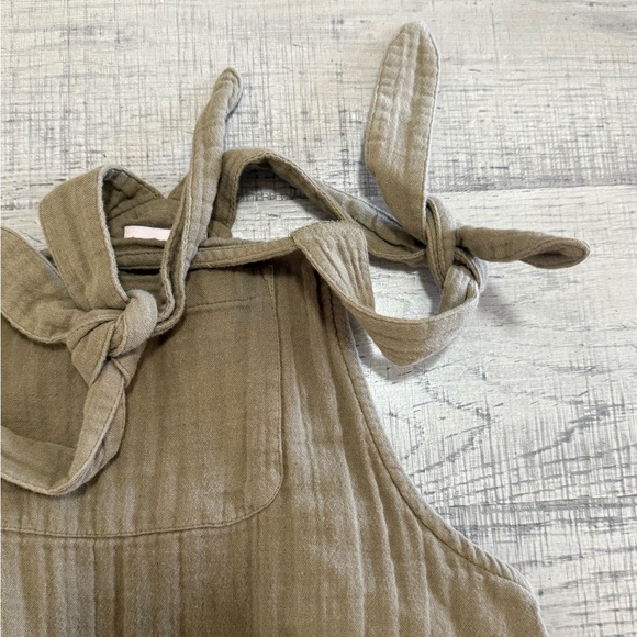 SO Olive Green Textured Shortalls Size Small - Picture 11 of 13